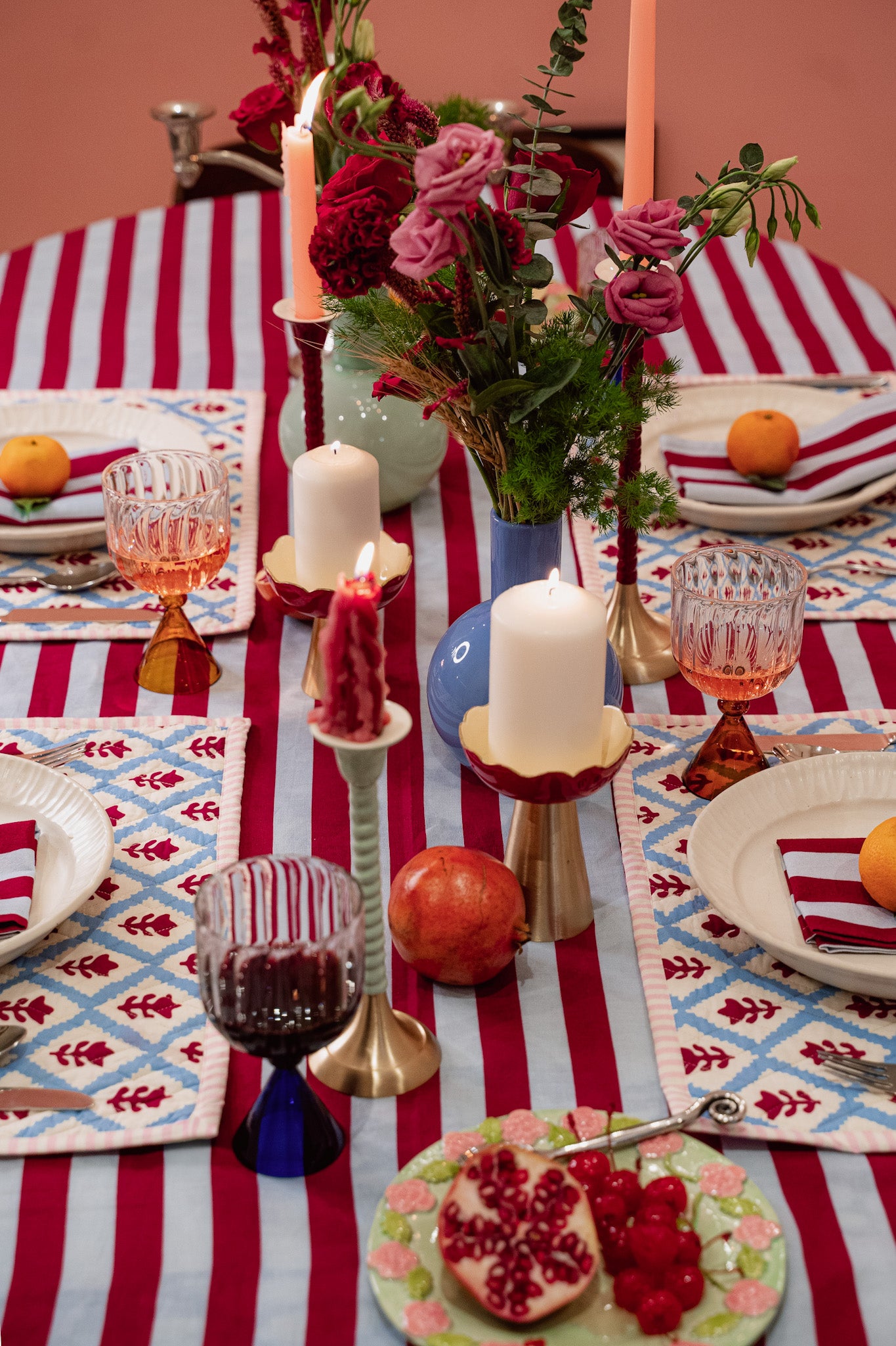 Pastel Phulkari Placemat